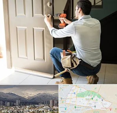 تعمیر درب ضد سرقت در منطقه 4 تهران 