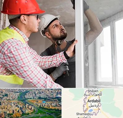 تعمیر پنجره دو جداره در اردبیل