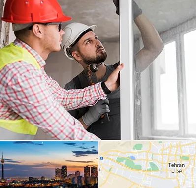 تعمیر پنجره دو جداره در غرب تهران 