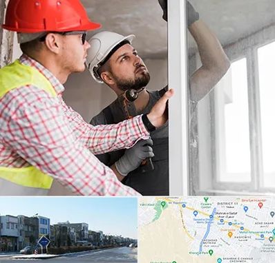 تعمیر پنجره دو جداره در شریعتی مشهد 