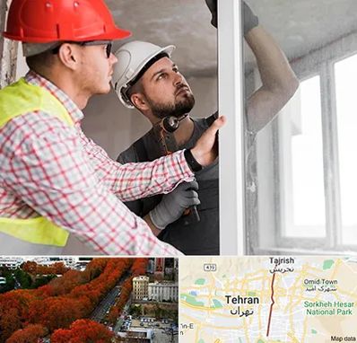 تعمیر پنجره دو جداره در ولیعصر 