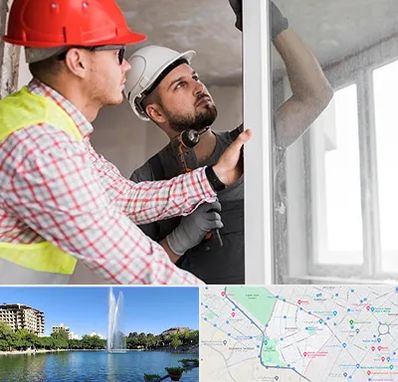 تعمیر پنجره دو جداره در کوهسنگی مشهد 