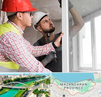 تعمیر پنجره دو جداره در مازندران