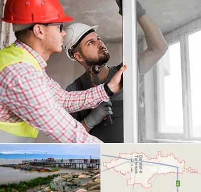 تعمیر پنجره دو جداره در بندر ترکمن