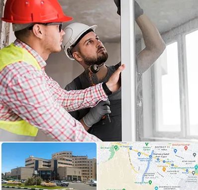 تعمیر پنجره دو جداره در صیاد شیرازی مشهد 