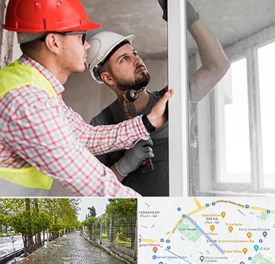 تعمیر پنجره دو جداره در خیابان ارم شیراز 