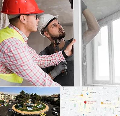 تعمیر پنجره دو جداره در هفت حوض 