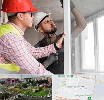 تعمیر پنجره دو جداره در تهرانسر 