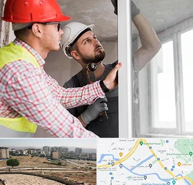 تعمیر پنجره دو جداره در کوی وحدت شیراز 