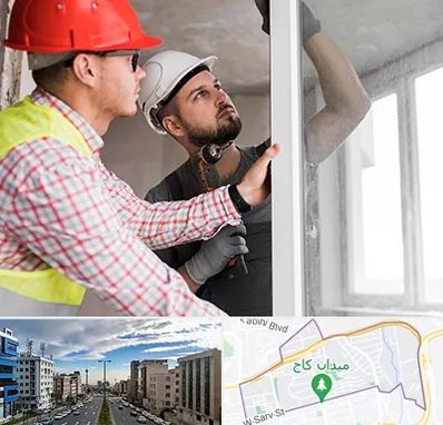 تعمیر پنجره دو جداره در سعادت آباد 