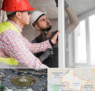 تعمیر پنجره دو جداره در فردیس کرج 