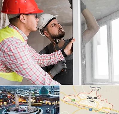 تعمیر پنجره دو جداره در زنجان