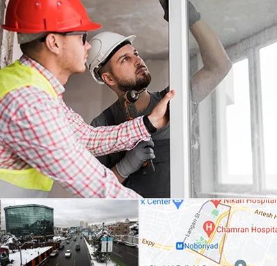 تعمیر پنجره دو جداره در اقدسیه 