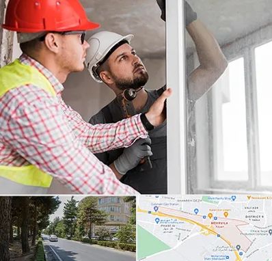 تعمیر پنجره دو جداره در مهرویلا کرج 