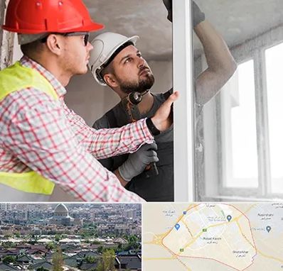 تعمیر پنجره دو جداره در رباط کریم