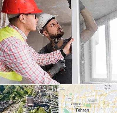 تعمیر پنجره دو جداره در شمال تهران 