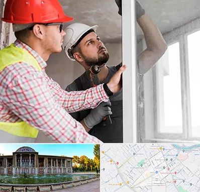 تعمیر پنجره دو جداره در عفیف آباد شیراز 