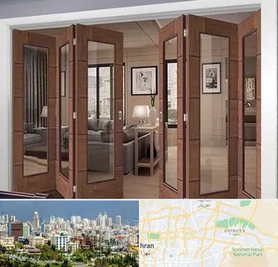 پارتیشن متحرک در شرق تهران 