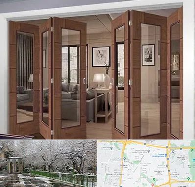 پارتیشن متحرک در باغ فیض 