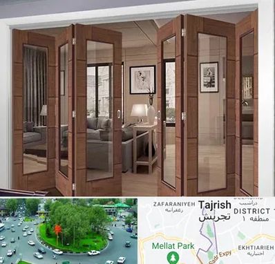 پارتیشن متحرک در تجریش 