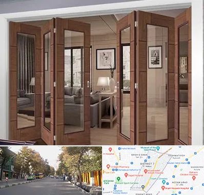 پارتیشن متحرک در شریعتی 