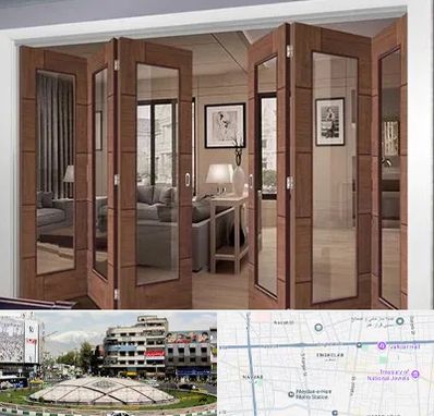 پارتیشن متحرک در مرکز تهران