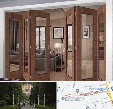 پارتیشن متحرک در بلوار معلم رشت 