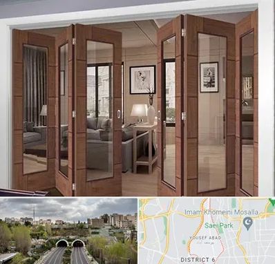 پارتیشن متحرک در یوسف آباد 