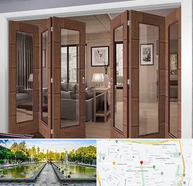 پارتیشن متحرک در سرسبز 