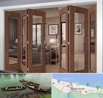 پارتیشن متحرک در بندر انزلی