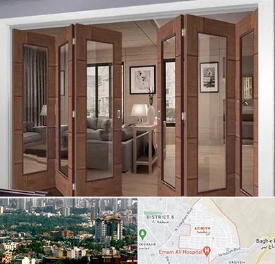 پارتیشن متحرک در عظیمیه کرج 