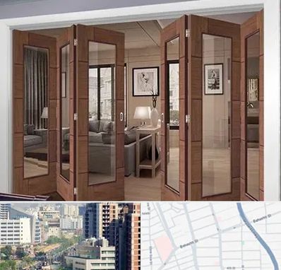 پارتیشن متحرک در خیابان بهشتی