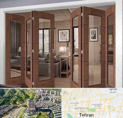 پارتیشن متحرک در شمال تهران 