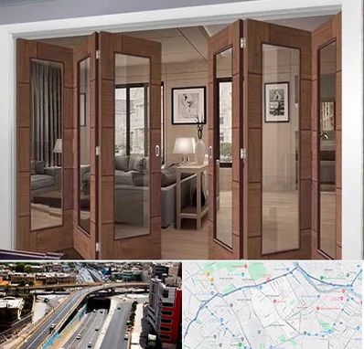 پارتیشن متحرک در ستارخان شیراز 