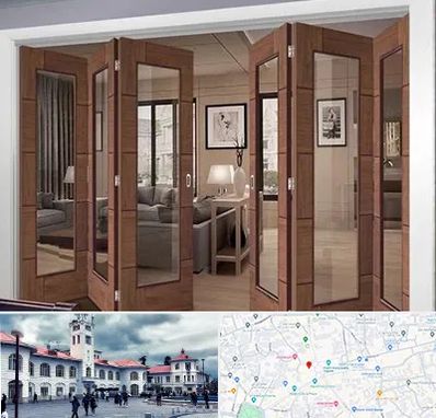 پارتیشن متحرک در میدان شهرداری رشت 