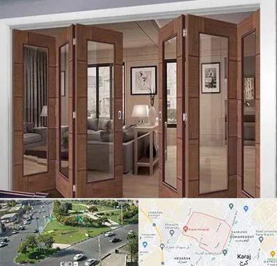 پارتیشن متحرک در شاهین ویلا کرج 