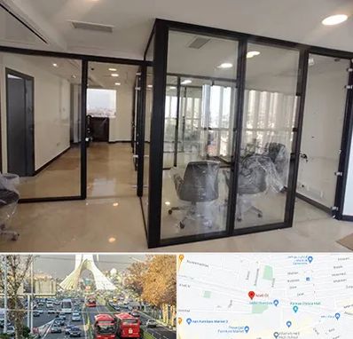 نصاب پارتیشن در خیابان آزادی 