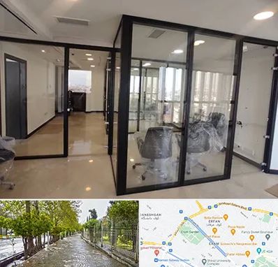 نصاب پارتیشن در خیابان ارم شیراز 