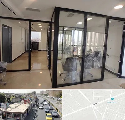 نصاب پارتیشن در خیابان دماوند