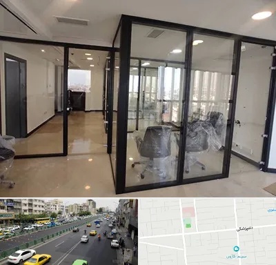 نصاب پارتیشن در خیابان دامپزشکی