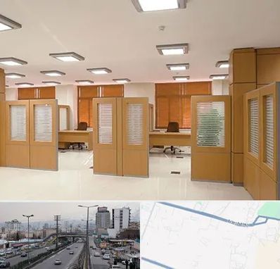پارتیشن ام دی اف در بلوار ارتش