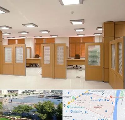 پارتیشن ام دی اف در گلستان اهواز 