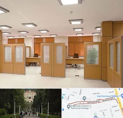 پارتیشن ام دی اف در بلوار معلم رشت 