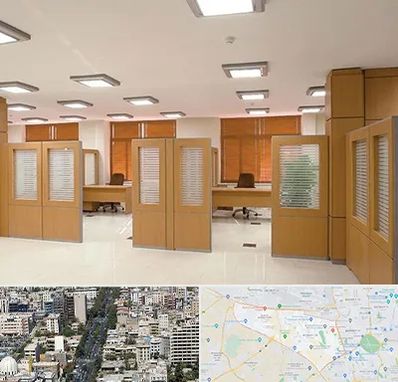 پارتیشن ام دی اف در منطقه 18 تهران 