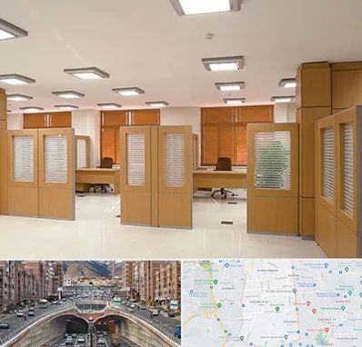 پارتیشن ام دی اف در منطقه 10 تهران 