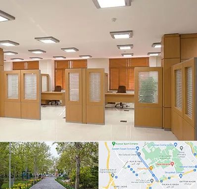 پارتیشن ام دی اف در قدوسی غربی شیراز 