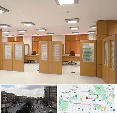 پارتیشن ام دی اف در بلوار فردوسی مشهد 