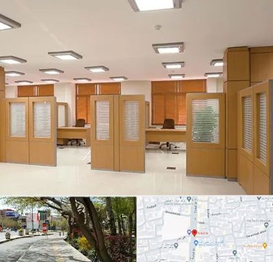 پارتیشن ام دی اف در خیابان توحید اصفهان 