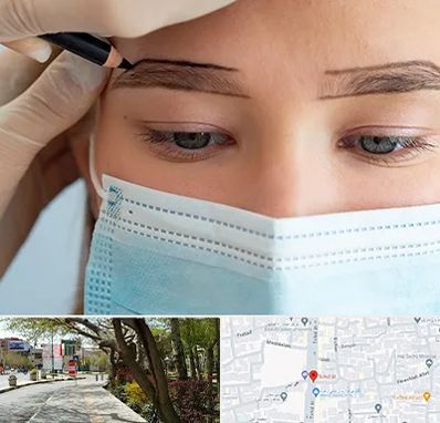 کاشت ابرو در خیابان توحید اصفهان 