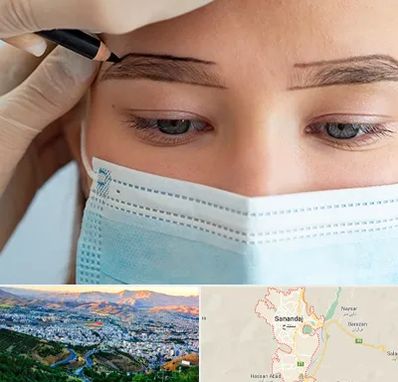 کاشت ابرو در سنندج